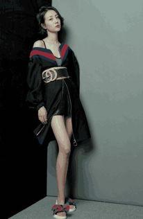 中国明星美腿 thunder,惊艳亮相，腿长如画